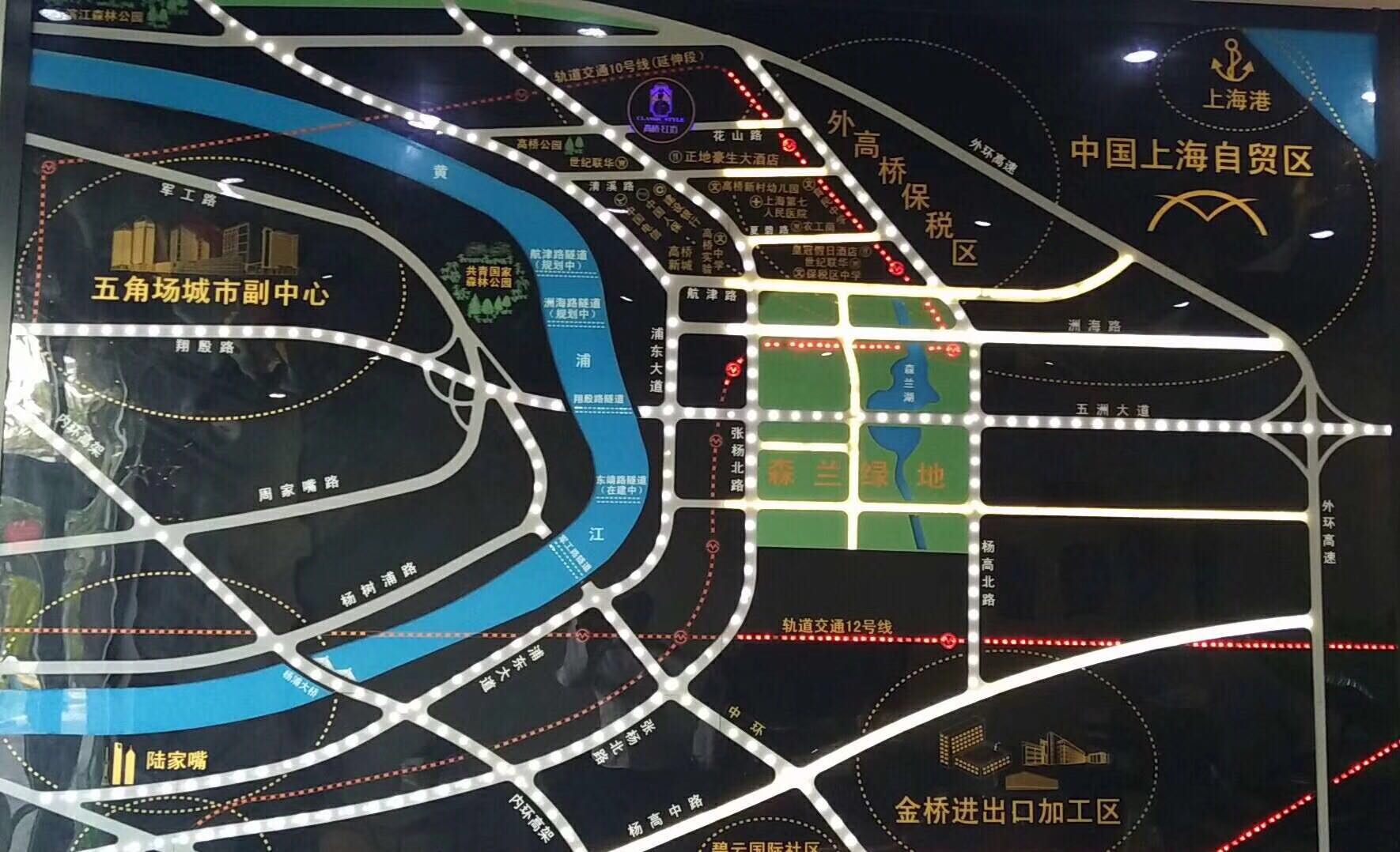 【上海市高桥红坊楼盘】房价,户型,开盘时间详情 区位