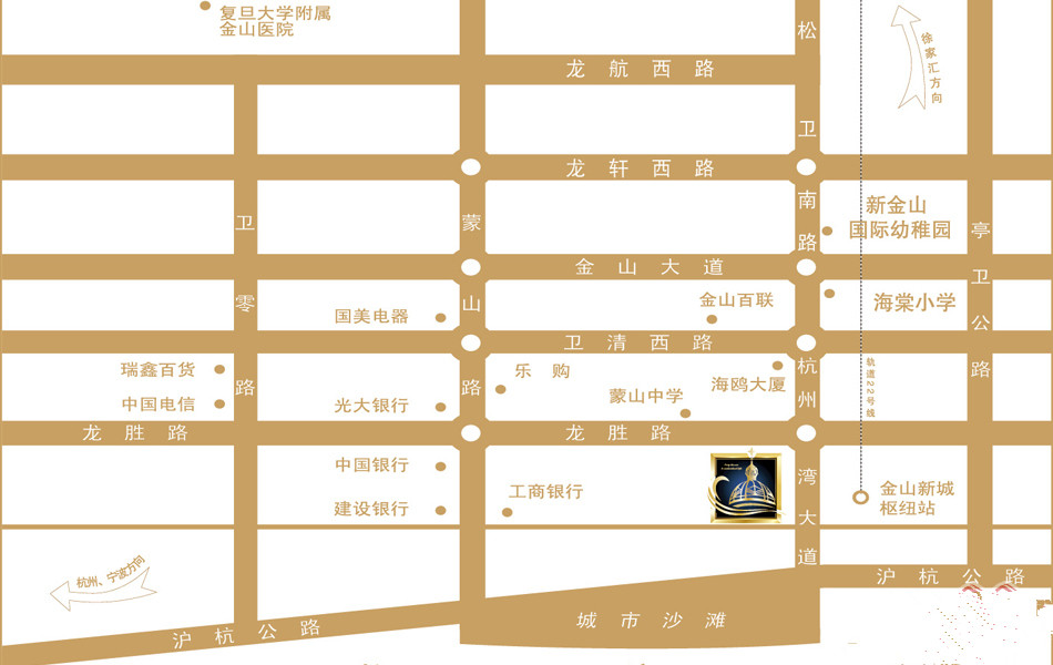 【上海市合生财富海景公馆楼盘】房价,户型,开盘时间详情 区位