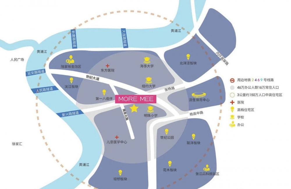 【上海市银座荟中心楼盘】房价,户型,开盘时间详情 区位