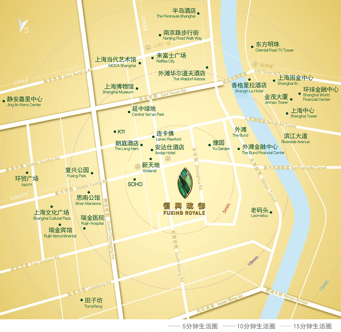 【上海市复兴珑御楼盘】房价,户型,开盘时间详情 区位