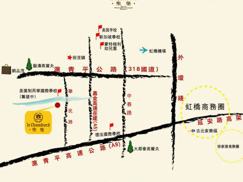 【上海市圣堡骊池楼盘】房价,户型,开盘时间详情 区位