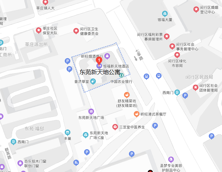 【上海市东苑新天地公寓楼盘】房价,户型,开盘时间详情 区位