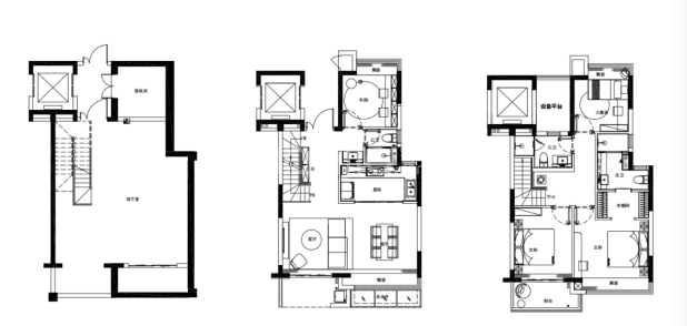 居室：4室1厅3卫 建面：145m²
