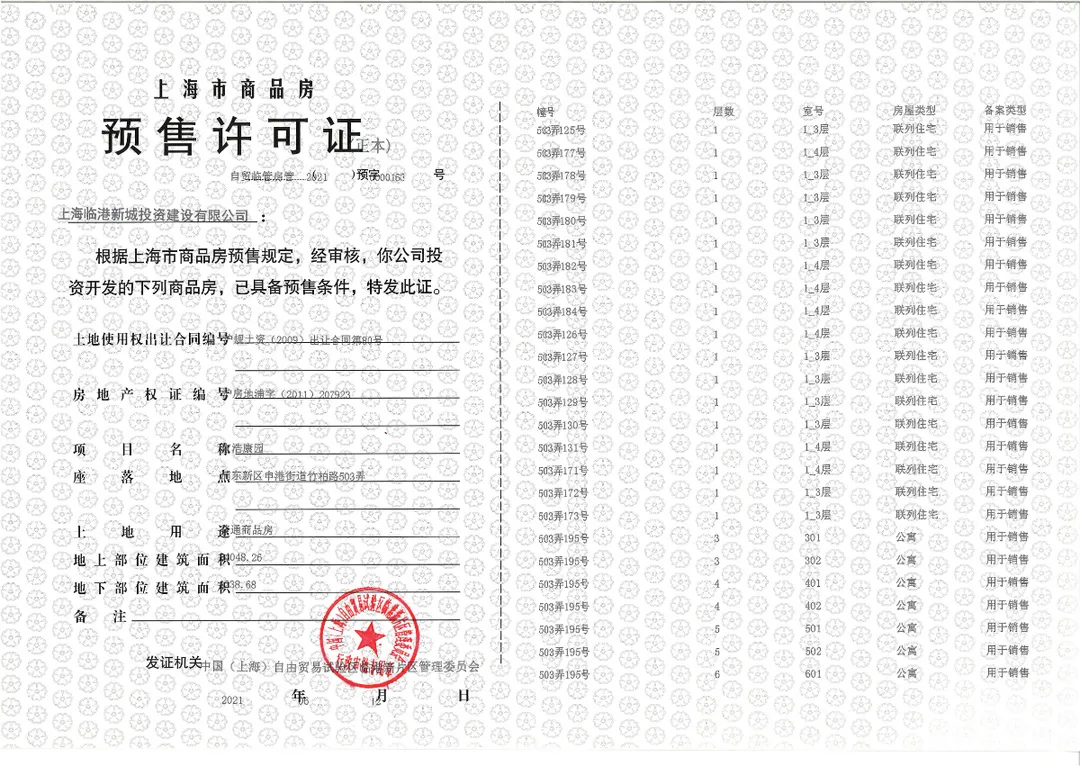【上海市临港首府楼盘】房价,户型,开盘时间详情 预售许可证